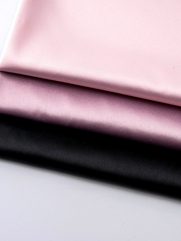 220gsm Heavy Weight Satin Fabric Polyester Spandex Soft Silk Fabric Satin For Wedding Dress