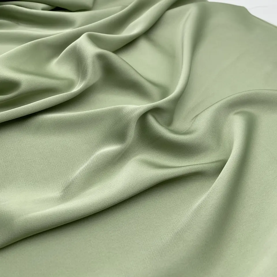 New design soft hand feel smooth touching satin similar to acetate silk satin material fabric for pajamas