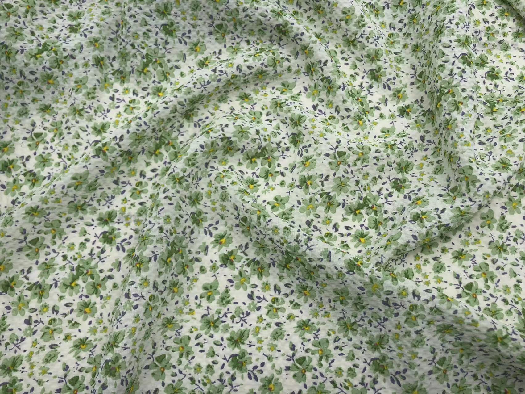 Small Vintage 100% polyester Floral Fabric Cotton Liberty Ditsy floral Printed for Sewing Clothes DIY Handmade