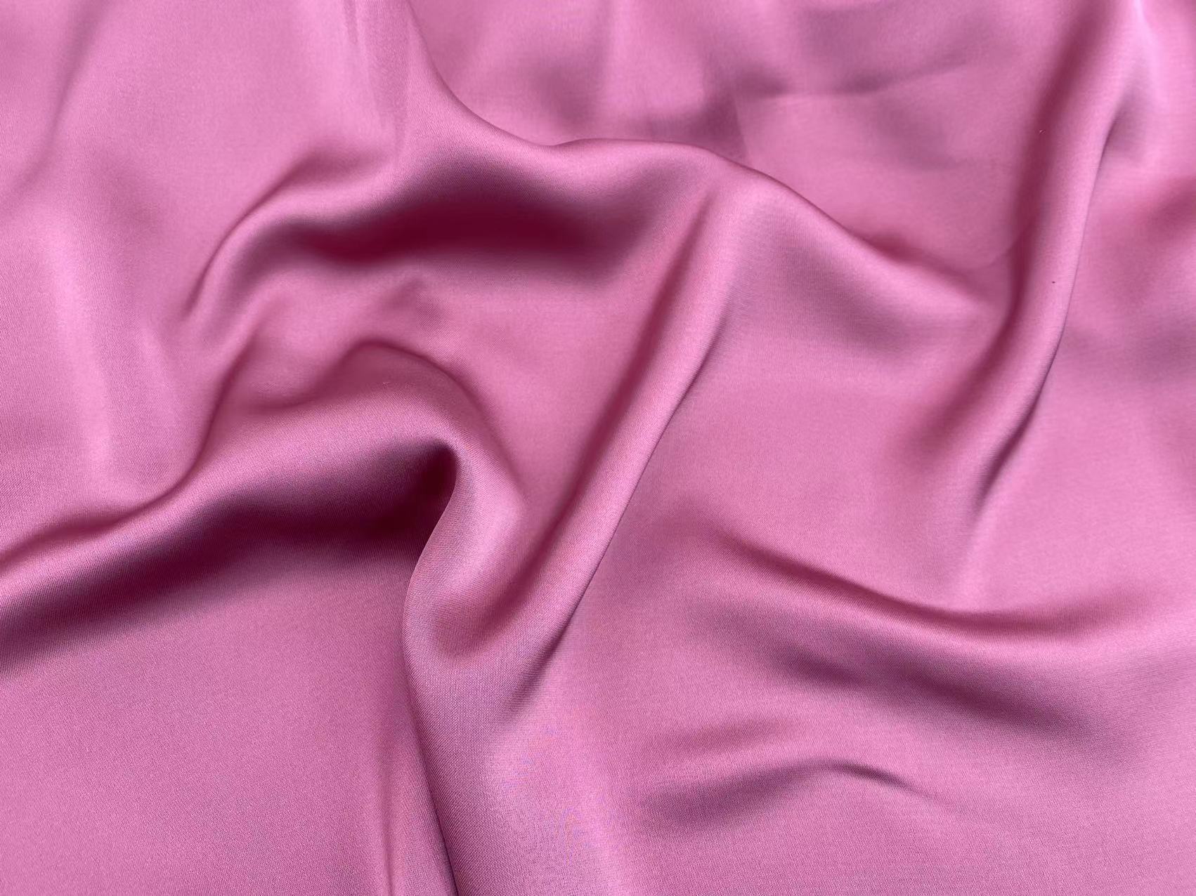 High quality cheap multi colors for choice polyester smooth shimmer solid color plain satin fabric for pajamas