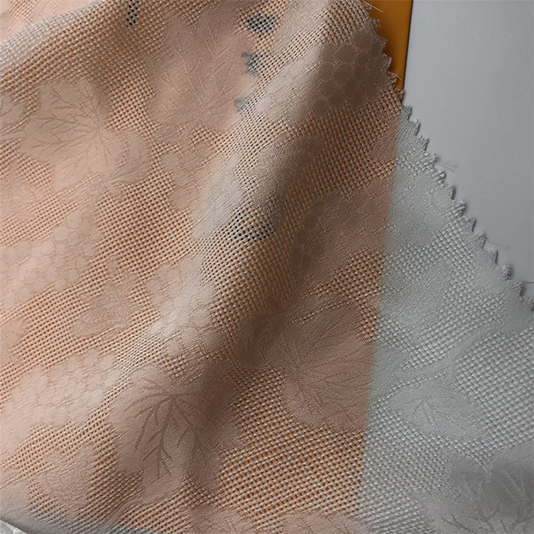 High Quality 100% polyester fruit jacquard fabric chiffon for ladies garments