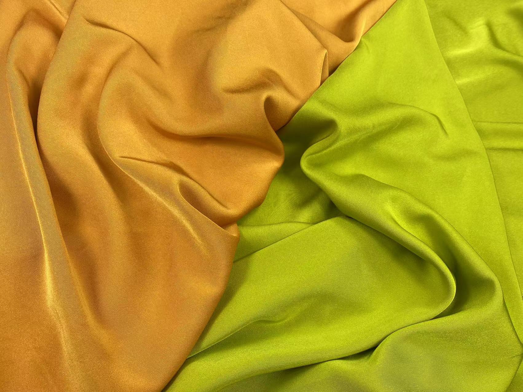 Wholesale Woven Spandex Solid color Super Soft French Indian Korean Vietnam Silk Italian Satin for women dresses fabric