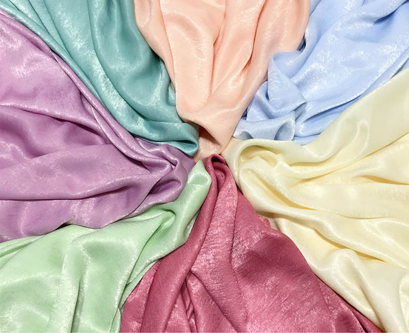 POLYESTER SOFT SATIN MATERIAL SILK SATIN WHOLESALE MULTI COLORS FOR CHOICE SATIN FABRIC FOR WOMEN FORMAL DRESS