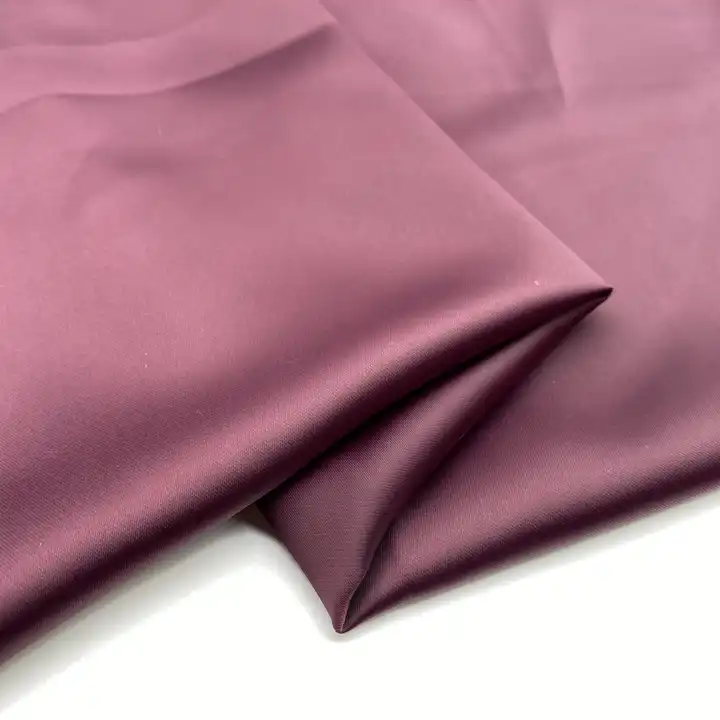 New design 220gsm 150Dsoft hand feel smooth touching 100% Polyester fabric acetate duches satin fabric for clothing