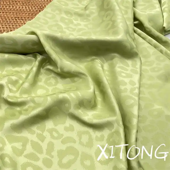 WOVEN 100% POLYESTER SATIN FABRIC wholesale DESIGN SATIN JACQUARD FABRIC SATIN POLYESTER FABRIC FOR CLOTHING