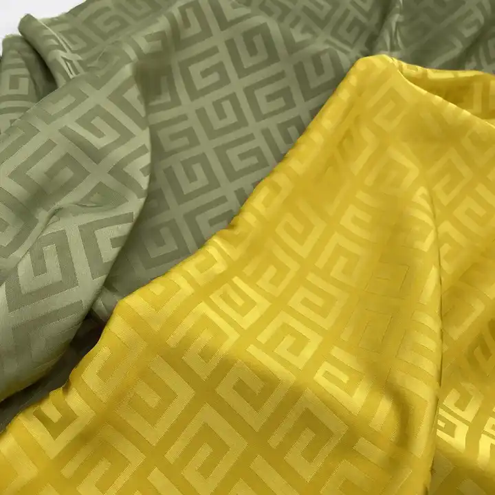 WOVEN 100% POLYESTER SATIN FABRIC wholesale DESIGN SATIN JACQUARD FABRIC SATIN POLYESTER FABRIC FOR CLOTHING