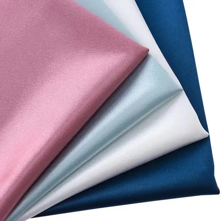 duches satin fabric woman party wear dress MATERIAL moss crepe satin polyester fabric for dress evening wear satin fabric