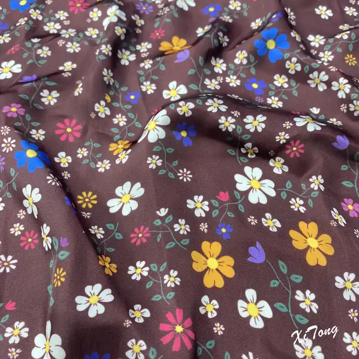 100% polyester fabric wholesale new design printing digital print satin fabric wholesale fabric printing for pajamas