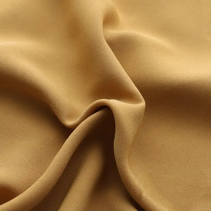 Georgette Chiffon Fabric Factory Price 100% Polyester 75D High Twist Georgette Moss Crepe Pearl Chiffon Fabric for dress