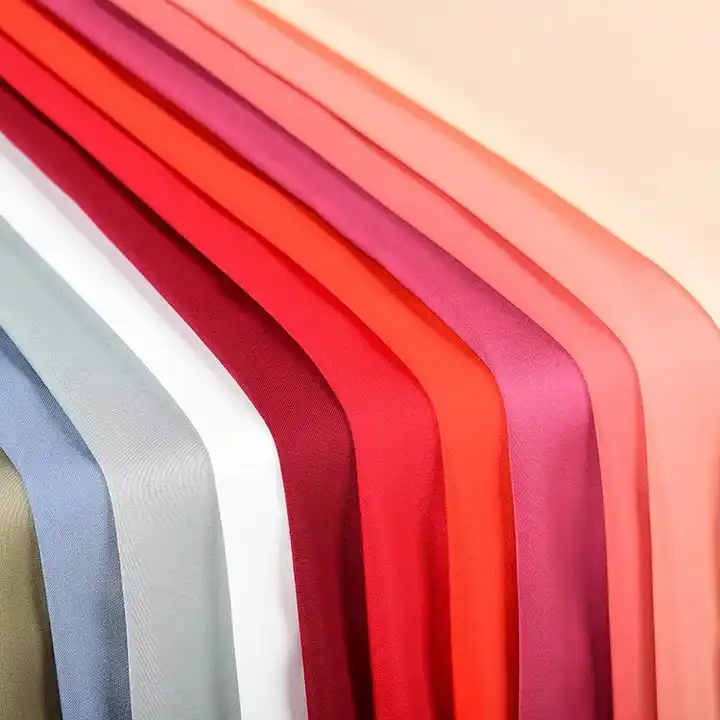 TEXTILE SUPPLIERS WOVEN 100% POLYESTER WHOLESALE spandex FABRIC SLEEP SATIN DUCHES DOBBY SATIN FABRIC FOR DRESS CLOTHING PAJAMA