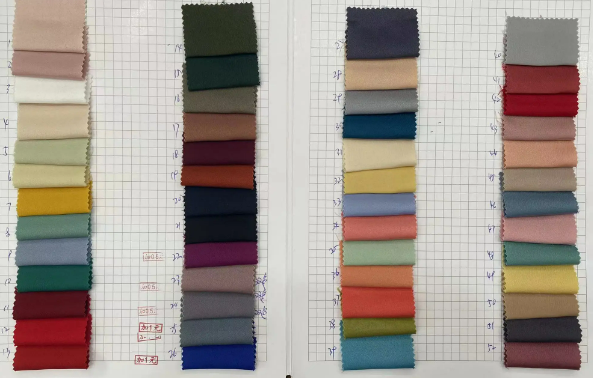 TEXTILE SUPPLIERS WOVEN 100% POLYESTER WHOLESALE spandex FABRIC SLEEP SATIN DUCHES DOBBY SATIN FABRIC FOR DRESS CLOTHING PAJAMA