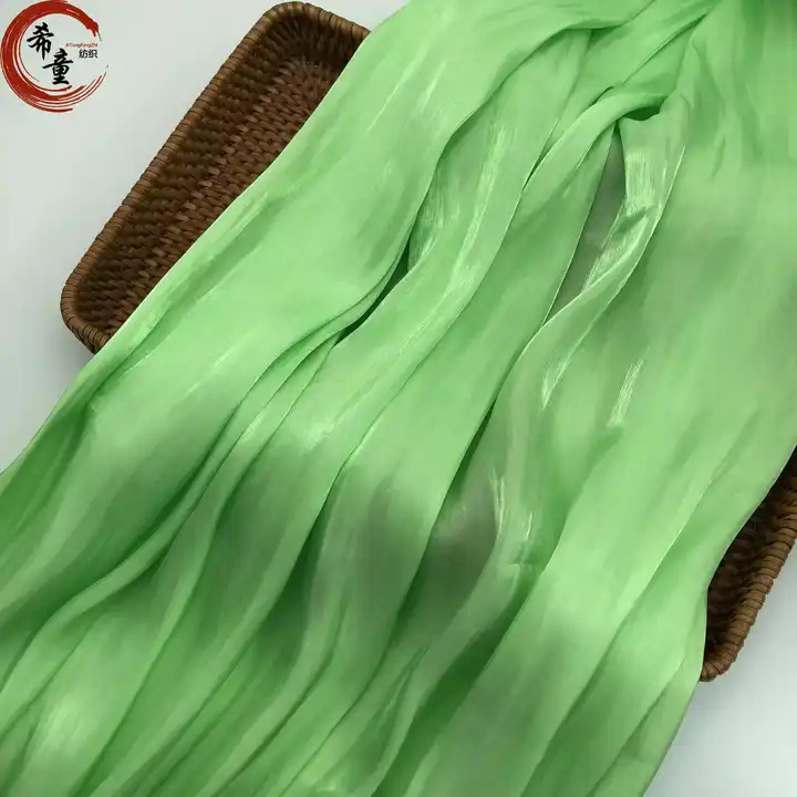 Ready to Ship 50GSM Lightweight Air Flow Crepe Organza Fabric for Hijab or Costume