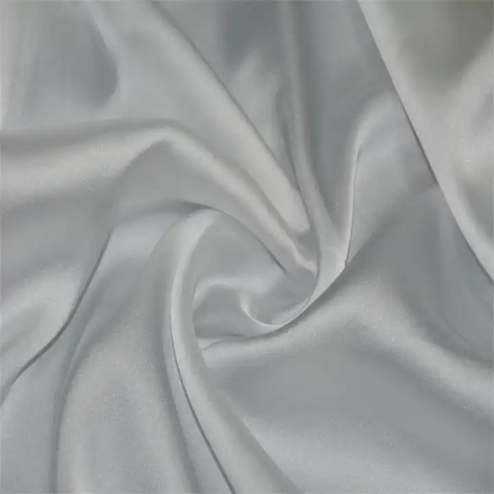 Custom design 100%polyester cheap polyester satin chiffon grey Malaysia headscarf fabric grey